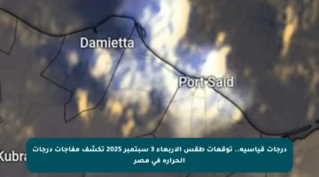 درجات قياسية.. توقعات طقس الأربعاء 3 سبتمبر 2025 تكشف مفاجآت درجات الحرارة في مصر